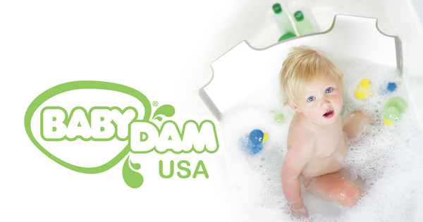 BabyDam Bathtub Divider for Babies Toddlers